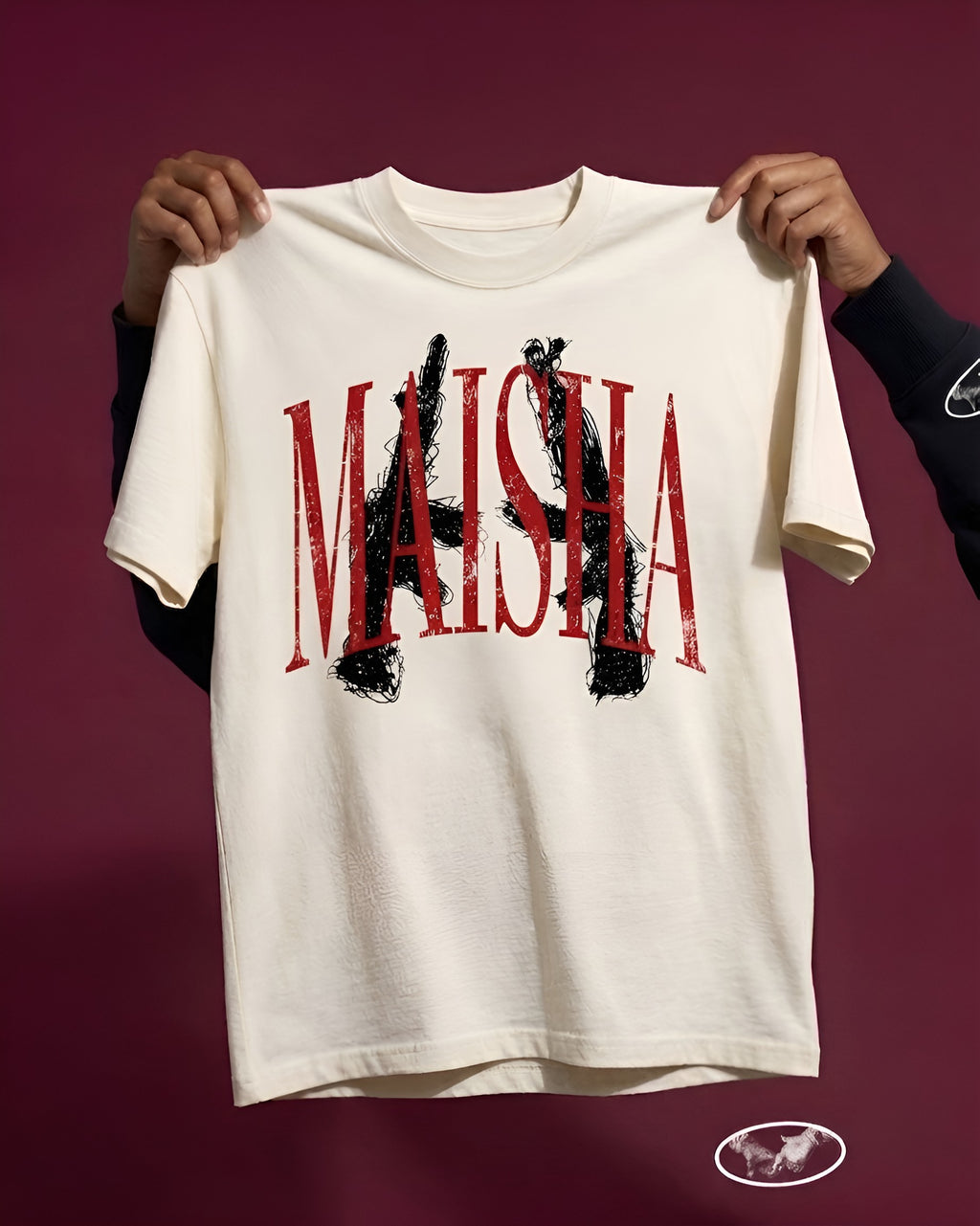 MAISHA "GUNS UP" Tshirt