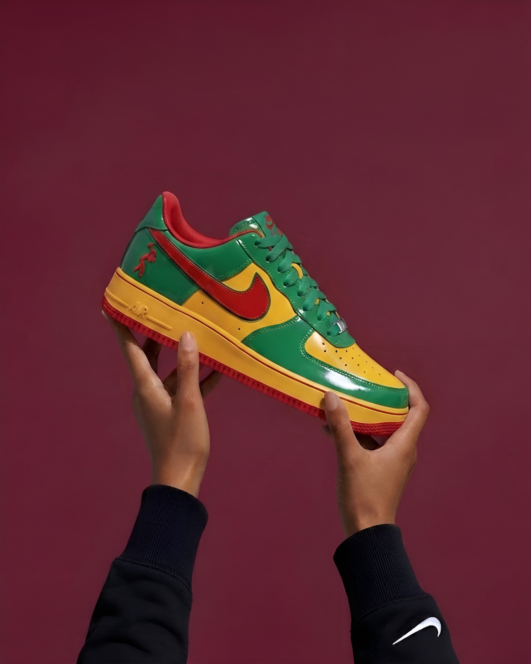 Lil Yachty x Nike Air Force 1 Low "Concrete Boys - Lucky Green/Mystic Red