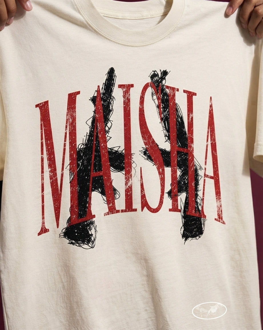MAISHA "GUNS UP" Tshirt